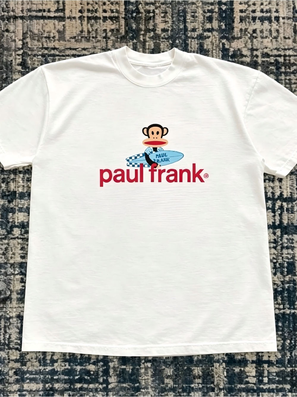 Paul Frank Surfer Julius Monkey Graphic Womens Mens T-shirt Unisex
